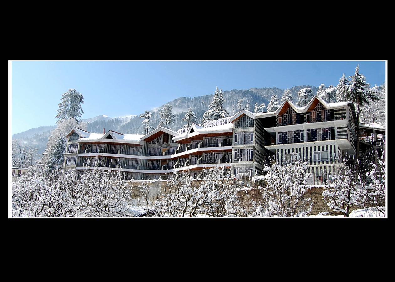 Hotel Glacier Resort Manāli Exterior foto